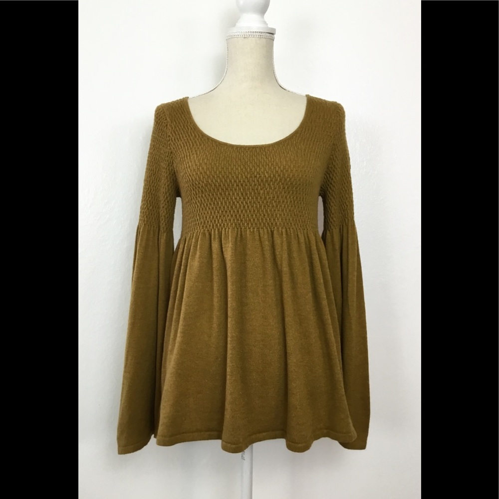 Anthropologie Knitted & Knotted Pullover Top - Picture 1 of 4